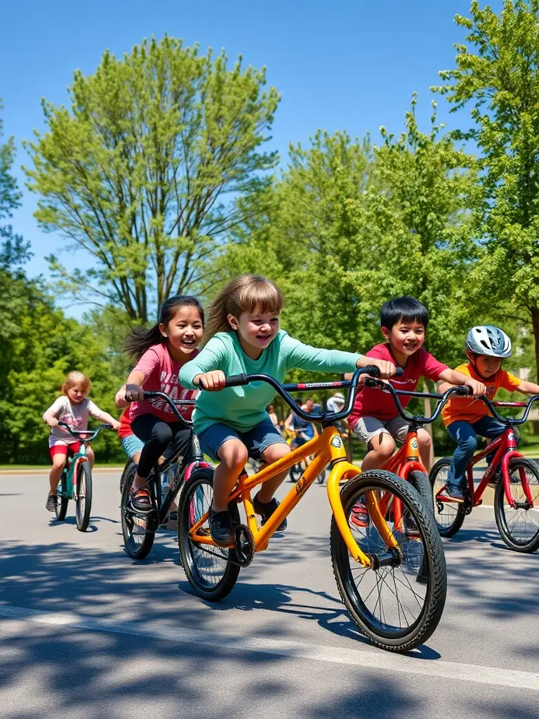 A photo of participants in an extreme sports summer camp at KTC, highlighting the fun and engaging activities offered during the camp.